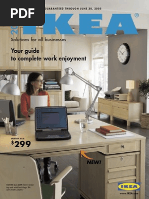 2005 Ikea Catalog Chair Desk