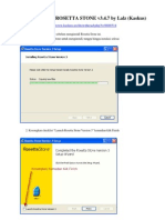 Manual Instalasi Rosetta Stone v 3.4.7 Windows