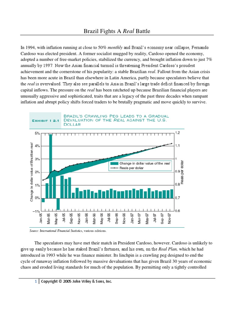 Brazil Fights A Real Battle | PDF | Monetary Policy | Brazil