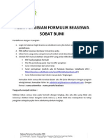 Beasiswa Sobat Bumi