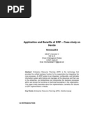 Application and Benefits of ERP – Case study on Nestle