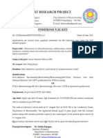 JIPMER JRF Recruitment Notification