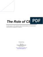 Role of CMMS