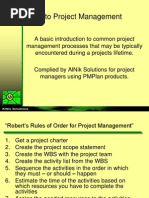 Introduction To Project Management