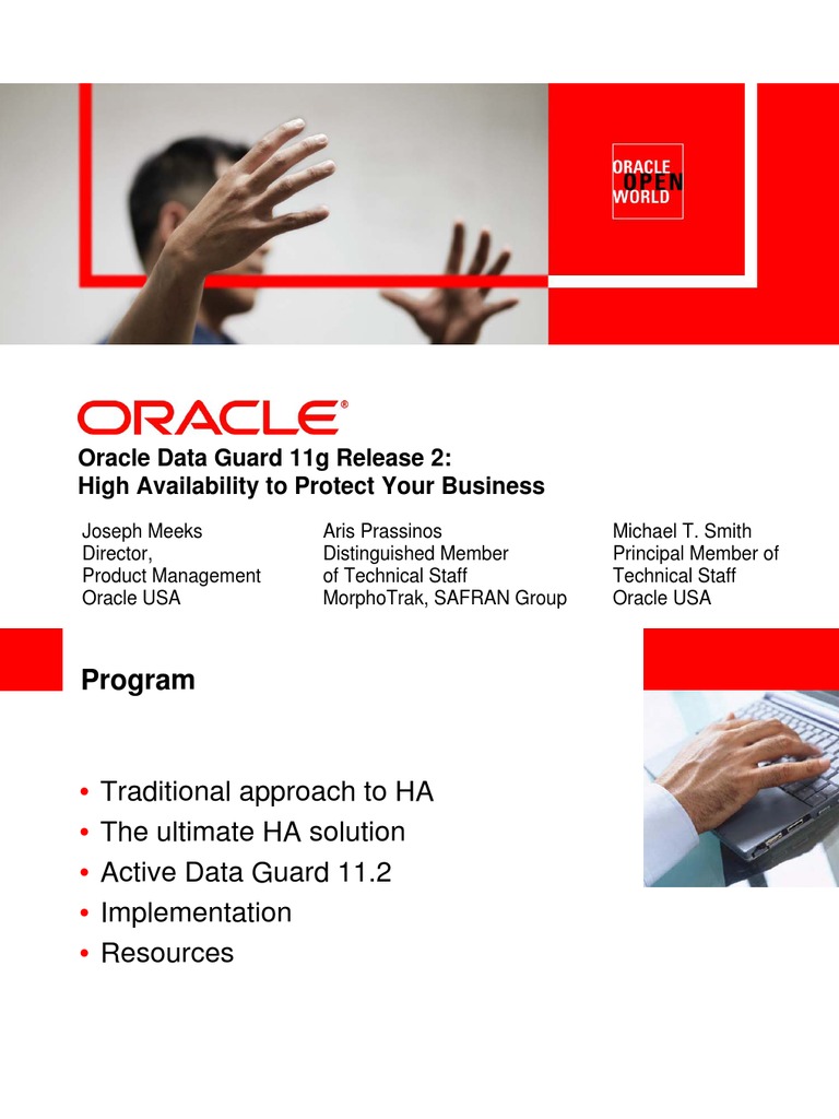 Oracle Data Guard 11g R2: High Availability | PDF | Databases ...