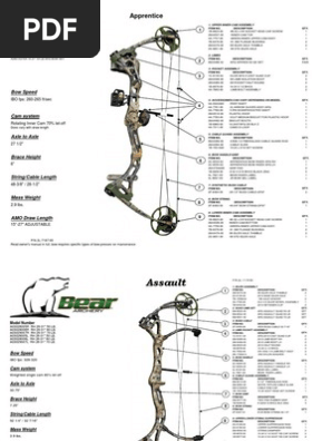 2011 Bear Archery Specs