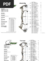 2012 Bear Archery Specs