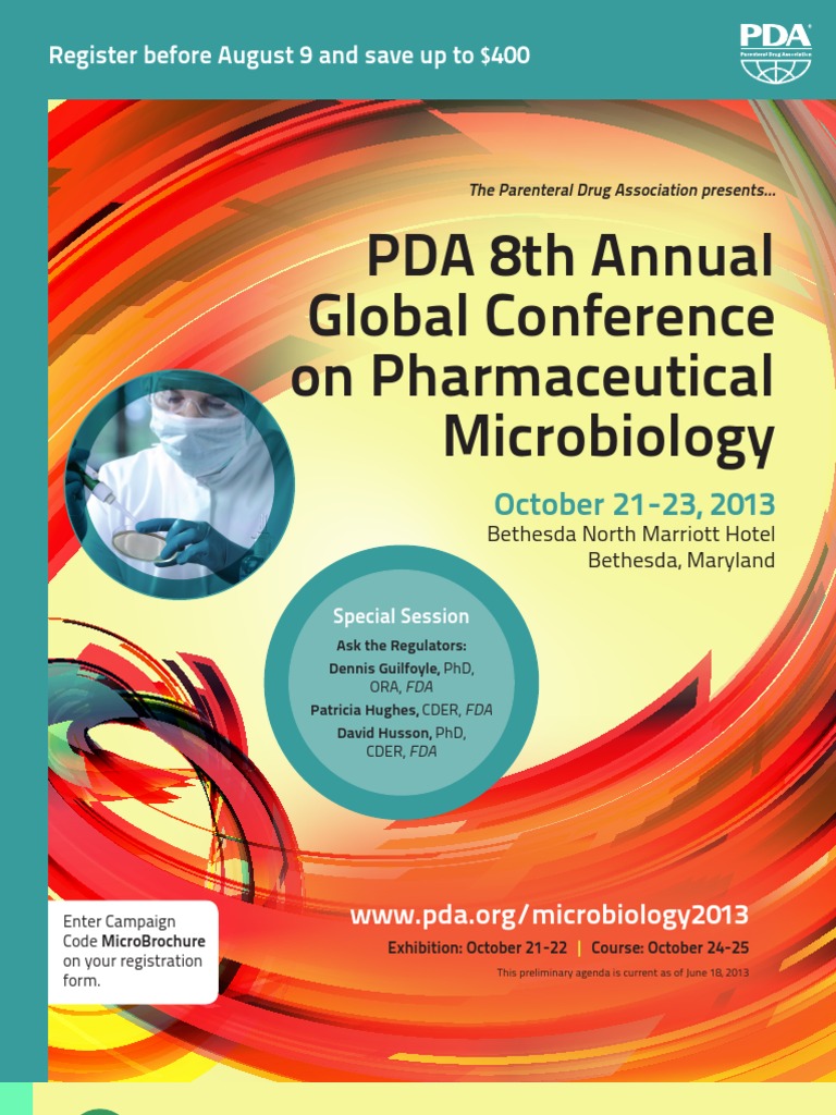 PDA 8th Microbiology Conference Verification And Validation Food