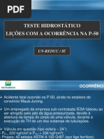 TESTE HIDROSTÁTICO 06-01-2006