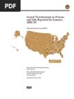 BJS Report, Sexual Victimization in Prisons and Jails Reported by Inmates 2008-2009 (2010)