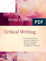 Write Club 81