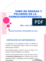 Farmacodependencia Clase Del Miercoles 30 de Noviembre Lcda. Dilia Romero