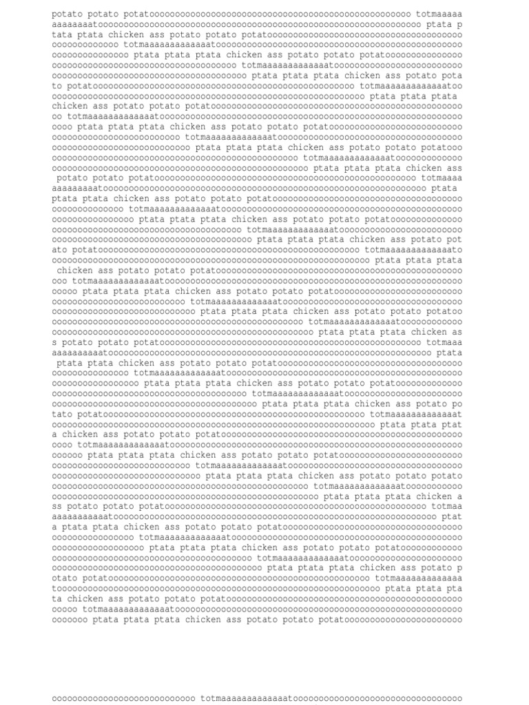 Potato | PDF