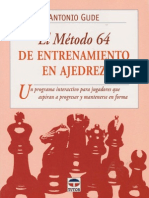 El Método 64 de Entrenamiento en Ajedrez - Antonio Gude