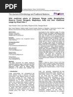 Wild Medicinal Plants of Umtasoar Range Under Nonghkyllem Reserve Forest, Nongpoh, Meghalaya, India and Their Traditional Usage by Khasi Tribe - I