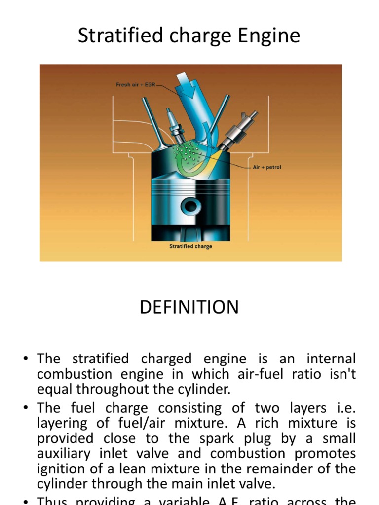 Stratifistratified charge engine Internal Combustion Engine Combustion