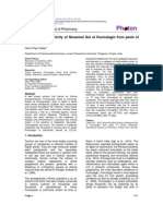 Wound Healing Activity of Niosomal Gel of Punicalagin From Peels of Punica Granatum