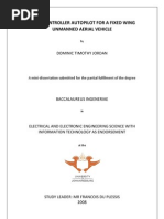 Fuzzy Controller Autopilot for a Fixed Wing Unmanned Aerial Vehicle 