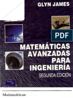 Matemáticas avanzadas para ingeniería - Glyn James