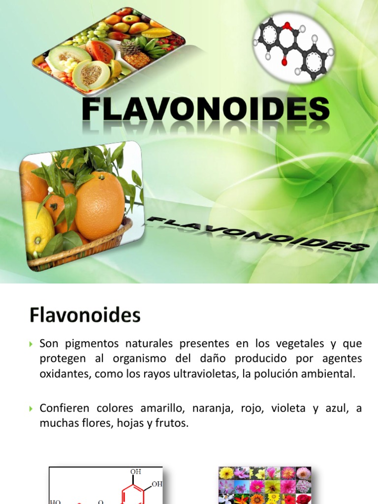 PresentaciónFlavonoides Flavonoide Color