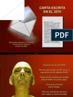 Carta Escrita en El 2070