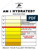 Am I Hydrated?: Urine Color Chart