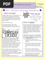 School Newsletter