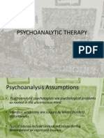 Psychoanalytic Therapy - Group 1