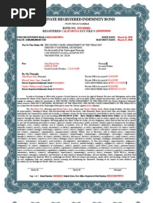 ~2 Indemnity Bond