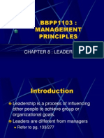 BBPP Leadership1 Chapter 8