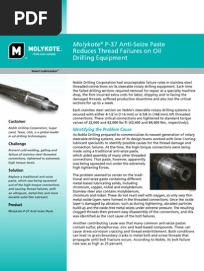 Dow Corning Molykote P 37 Stainless Steel Steel