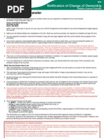 MR9 Vehicle Ownership Transfer Form | PDF | Prices | License