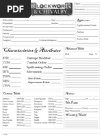 Heroes Unlimited Character Dossier | PDF
