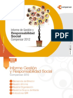 Informe de Gestión y Responsabilidad Social Compensar 2012