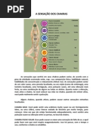 A SENSAÇÃO DOS CHAKRAS