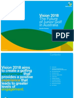 Vision 2018: The Future of Junior Golf in Australia