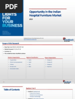 Download Opportunity in the Indian Hospital Furniture Market_Feedback OTS_2013 by Feedback Business Consulting Services Pvt Ltd SN153837485 doc pdf
