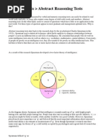 Aptitude Tests Abstract Reasoning Tests