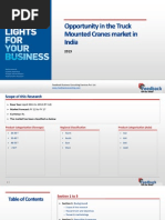 Download Opportunity in the Truck Mounted Cranes Market in India_Feedback OTS_2013 by Feedback Business Consulting Services Pvt Ltd SN153839117 doc pdf