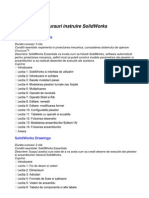 Cursuri Instruire SolidWorks