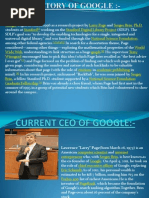 Google Larry Page Sergey Brin Ph.D. Stanford Stanford Digital Library Project National Science Foundation World Wide Web Graph Terry Winograd