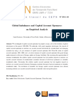 Global Imbalances and Capital Account Openness: An Empirical Analysis