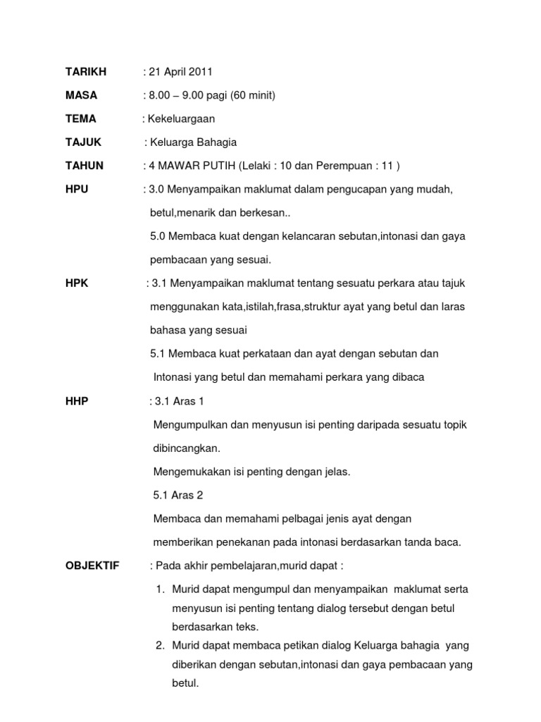 Rph Keluarga Bahagia Pdf