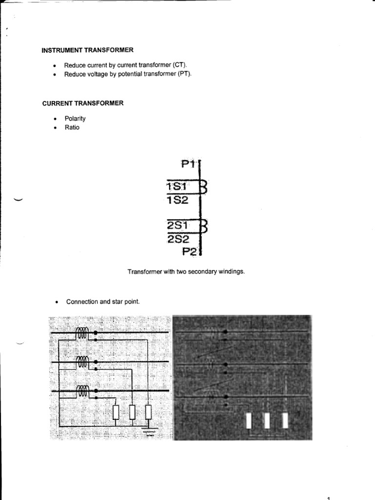 A Comprehensive Guide to Instrument Transformers Covering Current