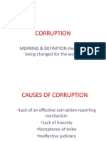 Corruption: Meaning & Definition-The Act of Being Changed For The Worse