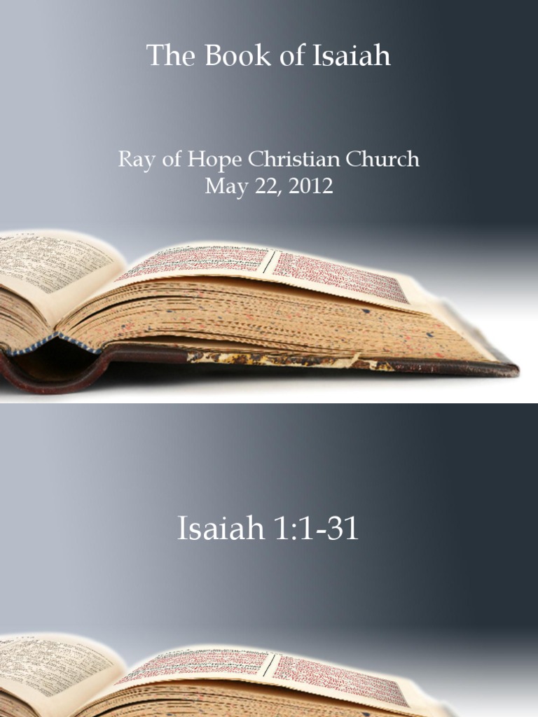 The Book of Isaiah | Download Free PDF | Isaiah | Book Of Isaiah