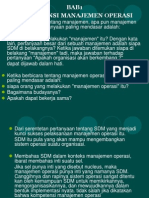 Manajamen Operasi Part 1