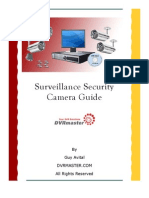 Surveillance Security Camera Guide: by Guy Avital All Rights Reserved