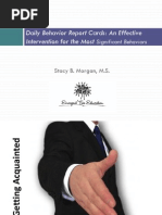 Daily Behavior Report Cards