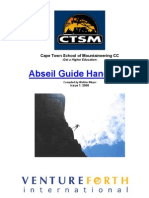 Abseil Guide Handbook: Cape Town School of Mountaineering CC